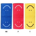 ジャガード ロングタオル フェイスタオル スマイリーフェイス ニコランド Smiley Face 日繊商工 プレゼント メール便可(3)