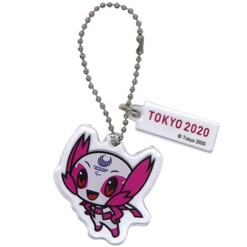 アクリル キーチェーン キーホルダー 東京2020パラリンピック パラリンピックマスコットC ケイカンパニー ソメイティ スポーツのサムネイル