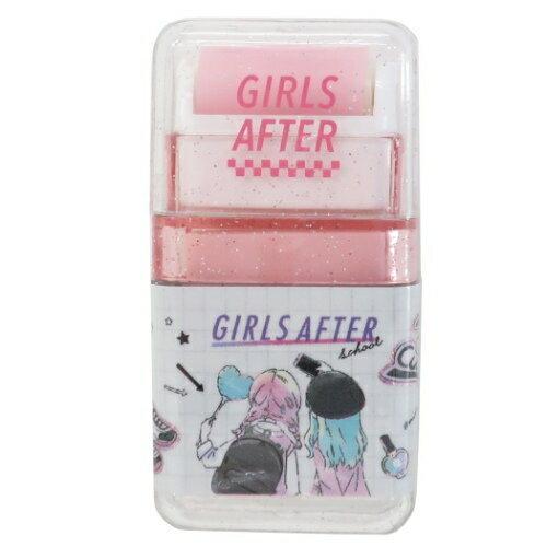 GIRLS AFTER SCHOOL 消しゴム ローラーケシゴム 2021AW クラックス 新学期準備文具 かわいい メール便可