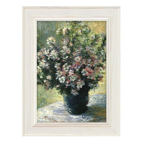 名画 ミュージアムアート モネ ブーケ オブ マローズ ミュージアムシリーズ ユーパワー MW-00805 ギフト 額付き インテリア 取寄品【プレゼント】ベル...