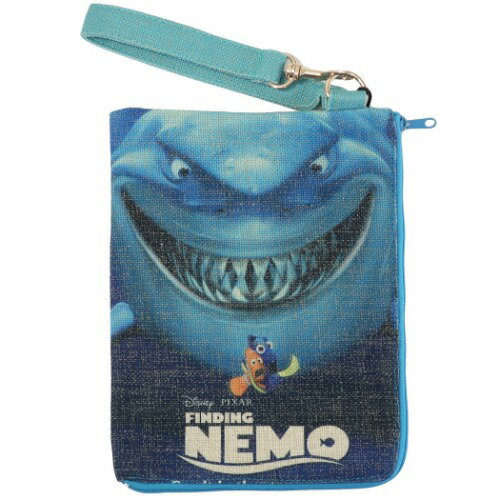 クラッチバッグ 麻風ポーチ ファインディングニモ Rendez Vous ランデヴー ディズニー スモールプラネット バッグインバッグ 小物入れ プレゼント メール便可 ベルコモンのサムネイル