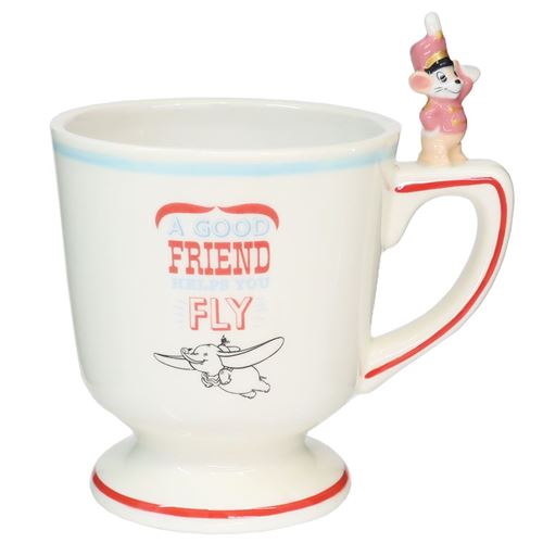 フィギュア付き 磁器製MUG マグカップ ダンボ ティモシー ディズニー サンアート 320ml