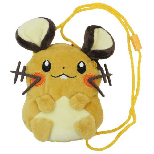ぬいぐるみ ネックポーチ ポシェット ポケモン デデンネ ポケットモンスター 小物入れのサムネイル