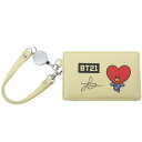 リール付き シングル パスケース 定期入れ BT21 TATA LINE FRIENDS 森本本店 通勤 通学雑貨 ICカードケース 商品 メール便可(4)