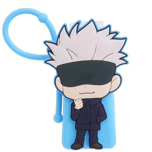 五条悟 サボンの香り ケース付きハンドジェル 呪術廻戦 衛生雑貨 少年ジャンプ バンダイ 30ml アルコール洗浄 手洗い アニメのサムネイル