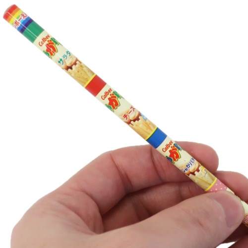 丸軸 7色 レインボーえんぴつ 鉛筆 じゃがりこ 新入学 おやつマーケット サカモト 新学期準備 おもしろ文具 メール便可