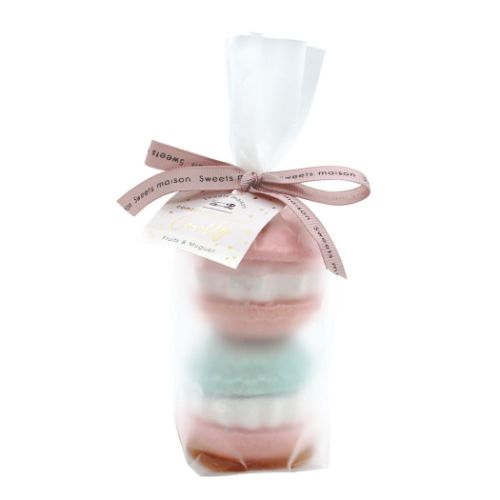 コンビネーションマカロン バスフィズ 2個セット コートリー 入浴剤 スウィーツメゾン フルーツ&ミュゲ ノルコーポレーション プチギフト プレゼント おしゃれ