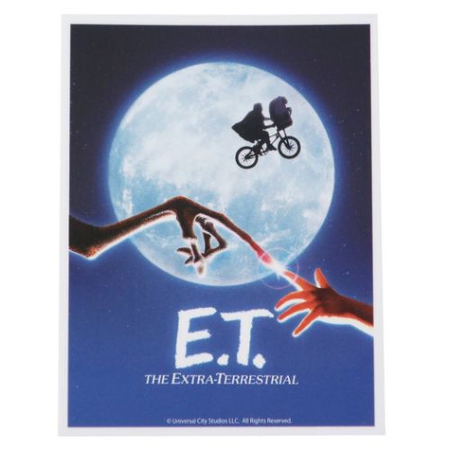 ダイカット ビニール ステッカー E.T. ビッグシール ユニバーサル映画 スモールプラネット デコシール 耐水性 メール便可
