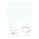 2mm grid loose leaf A5 方眼 20穴 50枚入り ルーズリーフ kleid クレイド White 新日本カレンダー 方眼ノート おしゃれ文...