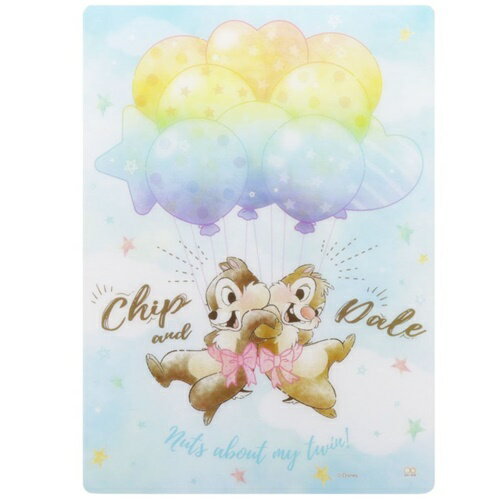 下じき 下敷き チップ＆デール キャラパレ DC04 ディズニー サンスター文具 新学期準備文具 小学生 かわいい メール便可