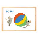 アートポスター アートフレーム レオ リオーニ Let's play Leo Lionni 美工社 ZLL-61862 絵本作家 壁掛け用 インテリア 取寄品【プレゼント】ベルコモン
