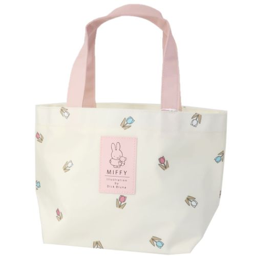 ミニトート ランチバッグ ミッフィー チューリップ PK ディックブルーナ マリモクラフト お弁当かばん 絵本