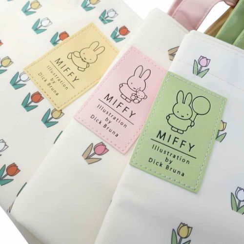 ミニトート ランチバッグ ミッフィー チューリップ PK ディックブルーナ マリモクラフト お弁当かばん 絵本