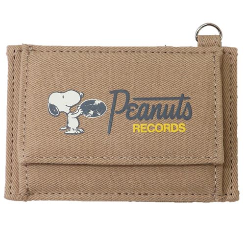 パス＆コインケース 小銭入れ＆パスケース スヌーピー PEANUTS RECORDS BE ピーナッツ マリモクラフト ICカードケース メール便可