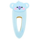 ヘアクリップ ヘアアクセ BT21 KOYA LINE FRIENDS カミオジャパン 前髪クリップ ヘアアクセサリー 商品 メール便可