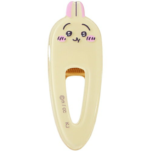 ヘアクリップ ヘアアクセ ちいかわ うさぎ カミオジャパン 前髪クリップ ヘアアクセサリー メール便可のサムネイル