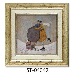 Sam Toft 額付きポスター サムトフト ハグタイム ユーパワー ST-04042 ギフト インテリア 取寄品