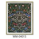 William Morris 額付きポスター ウィリアムモリス りんぼく ユーパワー WM-04015 ギフト インテリア 取寄品