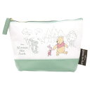 ペンケース舟形 ペンポーチ くまのプーさん Winnie the Pooh6 B ディズニー サンスター文具 筆箱 新学期準備文具 大容量 かわいい