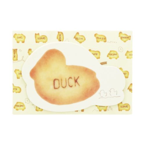 レターセット 可愛い ミニレターセット 手渡し手紙セット たべっ子どうぶつ ビスケット ギンビス サンスター文具 ミニ封筒&ミニ便箋 メール便可