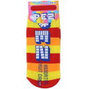 レディースソックス 女性用靴下 PEZ ストライプ お菓子パッケージ ジェイズプランニング おもしろ雑貨 かわいい メール便可