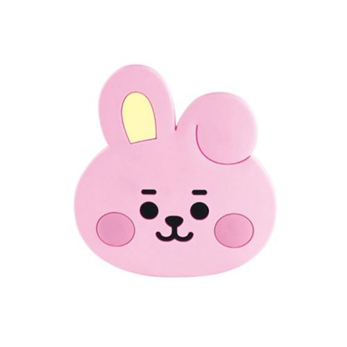 シリコンミラー 手鏡 BT21 COOKY LINE FRIENDS カミオジャパン かわいい 商品 メール便可