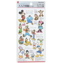 大人の図鑑シール シールシート ミッキー&フレンズ ディズニー カミオジャパン 手帳デコ ミニステッカー メール便可