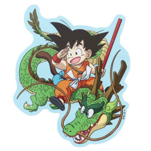 アウトドアステッカー ビッグシール ドラゴンボール 悟空＆龍 スモールプラネット ビニールステッカー ..