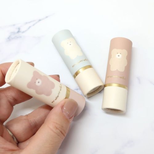 リップクリーム コスメ雑貨 ほっこりモコモカ モカ ジューシーアップルの香り クー...