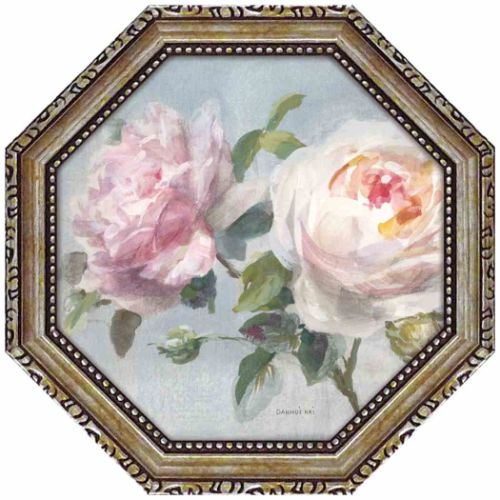 八角 ミニゲルアートフレーム フラワー アート ダンフイナイ ラブリー ローズ ユーパワー DN-02573 ギ..