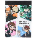 ミニミニメモ メモ帳 僕のヒーローアカデミア ヒーロー 新入学 少年ジャンプ カミオジャパン 新学期準備文具 アニメメール便可
