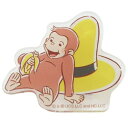 アクリルクリップ クリップ おさるのジョージ バナナ カミオジャパン かわいい 文具 絵本メール便可