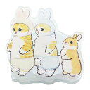 アクリルクリップ クリップ モフサンド うさぎたち mofusand マリモクラフト 事務用品 文具 メール便可