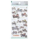 大人の図鑑シール シールシート HONDA CB カミオジャパン 手帳デコ ミニステッカー おもしろ雑貨 メール便可