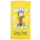プリントビッグタオル バスタオル ベティブープ ワイルド BETTY BOOP 犬飼タオル お風呂タオル