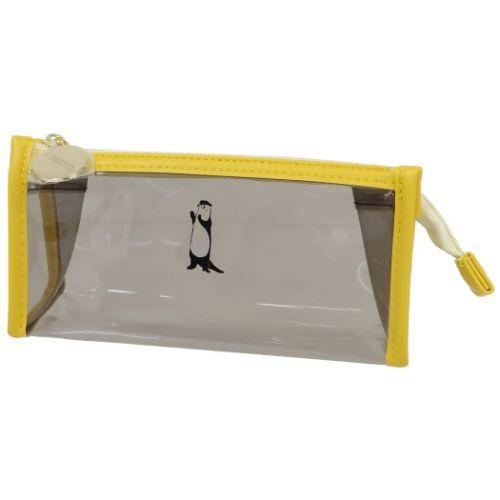 クリアポーチ ペンケース Animal Series カワウソ 新入学 アニマル Green Flash 筆箱 ペンポーチ 新学..