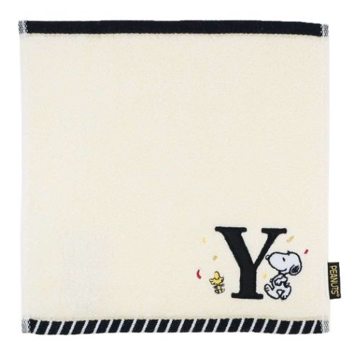 ふわふわイニシャルハンカチタオル ミニタオル スヌーピー Y ピーナッツ 西川 プレゼント メール便可 ふわふわイニシャルハンカチタオル ミニタオル スヌーピー Y ピーナッツ 西川 プレゼント メール便可