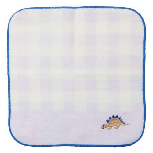 刺繍ミニタオル ハンカチタオル ミニタオル ステゴ ミントイン 汗拭きタオル かわいい メール便可