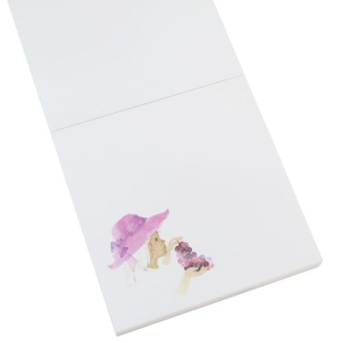 文具・玩具関連 歌風 細字 5色セット 半紙判 50枚 AG55-1 おすすめ 送料無料