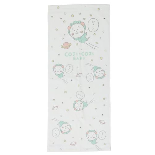 プリントロングタオル フェイスタオル コジコジ ベビー フェイスビューン さくらももこ 林タオル 新生活雑貨 アニメメール便可のサムネイル