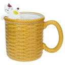 バスケットマグ マグカップ アニマル食器 三毛猫 ねこ サンアート かわいい 食器 おもしろ雑貨 プレゼント ギフト(3)