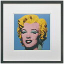 Andy Warhol アートポスター アンディ ウォーホール Shot Blue Marilyn1964 美工社 額付き ギフト インテリア 取寄品【プレゼン...