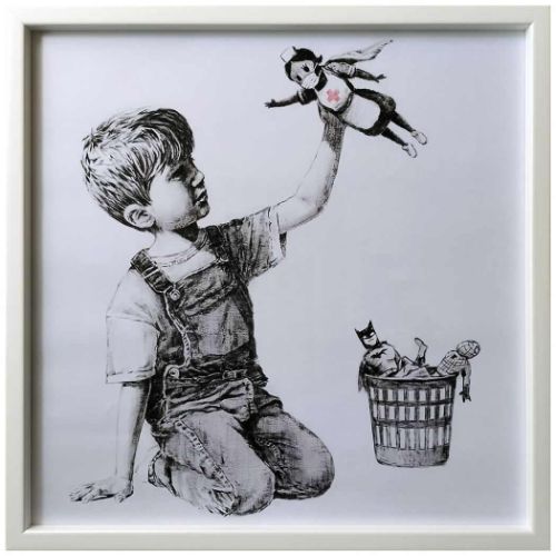 Banksy ȥݥ Х󥯥 Game Changer  դ ե ƥꥢ ʡڥץ쥼ȡۥ٥륳