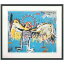 Jean-Michel Basquiat アートポスター ジャン-ミシェル バスキア Untitled (Fallen Angel)1981 美工社 額付き ギフト インテリア 取寄品【プレゼント】ベルコモン