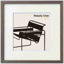 Toshiaki Yasukawa アートポスター 安川敏明 Wassily Chair 美工社 額付き ギフト インテリア 取寄品【プレゼント】ベルコモン