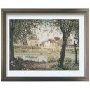 Alfred Sisley A[g|X^[ Atbh VX[ Village on the banks of the Seine H zt Mtg CeA iyv[gzxR