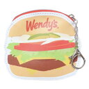 ファスナーポーチ ミニポーチ ウェンディーズ バーガー Wendy's パインクリエイト 小物入れ おもしろ雑貨 メール便可