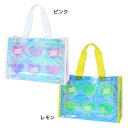 縫製トートバッグ プールバッグ ミニハート 高波クリエイト ビーチバッグ 海プール サマーレジャー用品 女の子