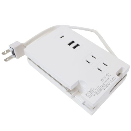 Type-C USBポート付き フォトフレームACタップ 電源タップ ちいかわ タイル グルマンディーズ USB Type-A 2ポート Type-C 1ポートコンセント2個口