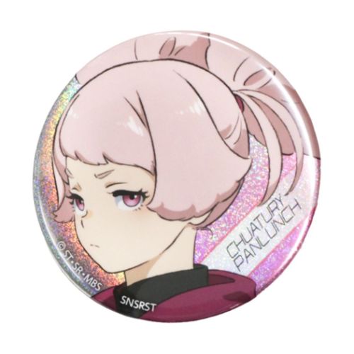 ホログラム缶バッジ 缶バッジ 機動戦士ガンダム 水星の魔女 チュチュ サンスター文具 コレクション雑貨 アニメメール便可